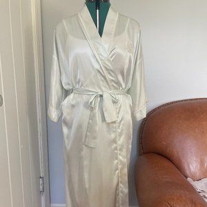 Christian Dior Saks Fifth Avenue satin robe